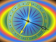 Lucent Clock ScreenSaver screenshot